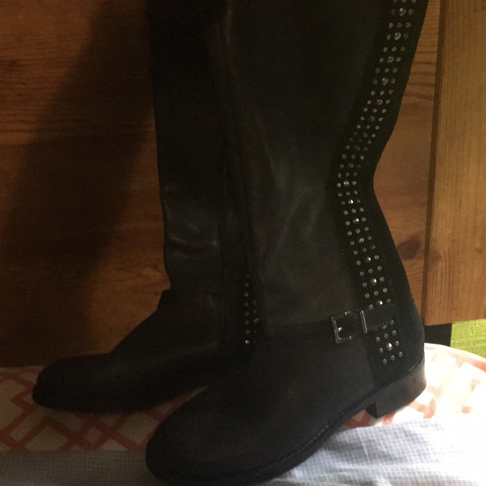 Tall black boots size 6.5